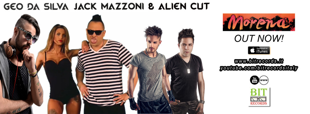 Geo Da Silva, Jack Mazzoni & Alien Cut - Morena FB copia